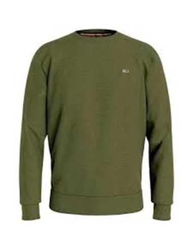 TOMMY HILFIGER SUDADERA DM0DM09591_VE VERDE (M)