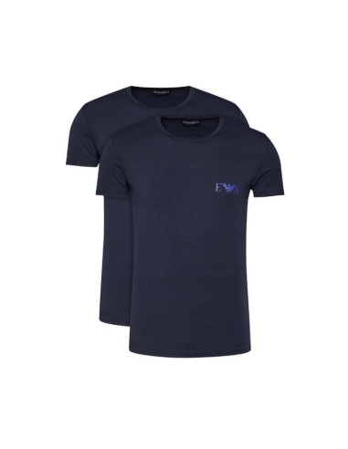 EMPORIO ARMANI CAMISETAS 1116704R715_MAR MARINO (M)