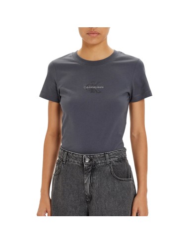 CALVIN KLEIN CAMISETAS J20J223563_NG NEGRO (W)