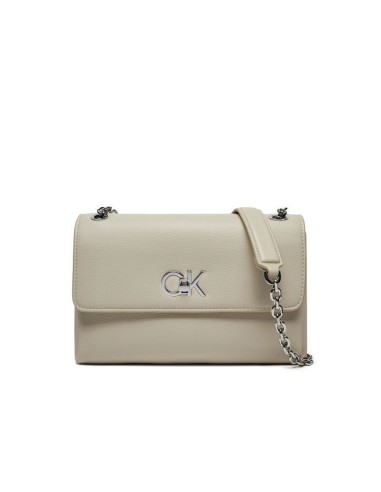 CALVIN KLEIN BOLSO K60K612554_CRU CRUDO (COW)