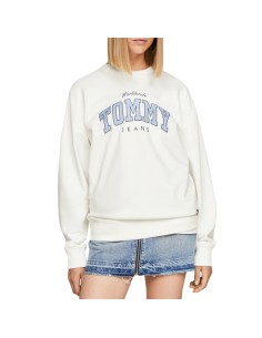 TOMMY HILFIGER SUDADERA DW0DW17339_BL BLANCO (W)