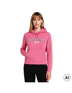 GUESS SUDADERA W4YQ09KC811_FU FUCSIA (W)