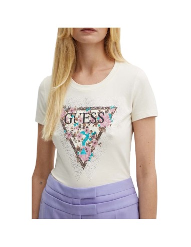 GUESS CAMISETAS W4YI26J1314_CRU CRUDO (W)