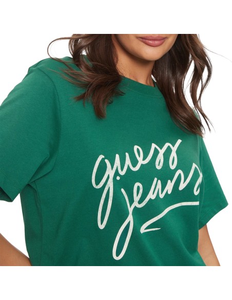 GUESS CAMISETAS W4BI54K8HM0_VE VERDE (W) GUESS CAMISETAS W4BI54K8HM0_VE VERDE (W)