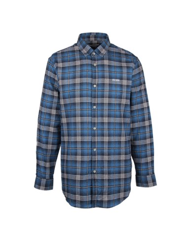 GUESS CAMISA M4BH53WGK91_AZ AZUL (M)