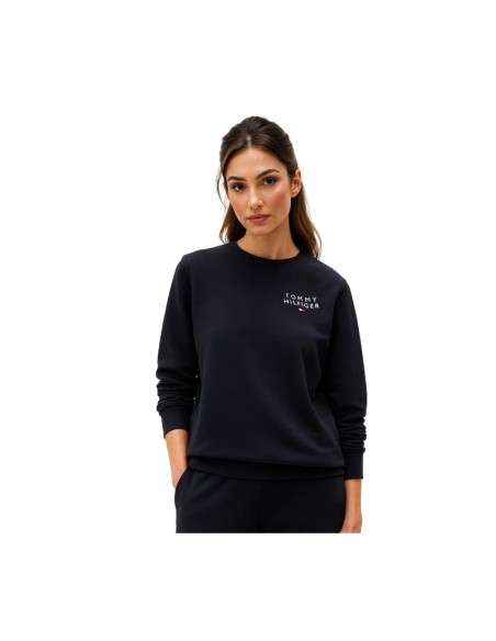 TOMMY HILFIGER SUDADERA UW0UW04521_MAR MARINO (W)