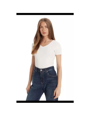 GUESS CAMISETAS O5RI02 KBBU1_BL BLANCO (W) - O5RI02KBBU1_BL