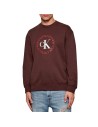 CALVIN KLEIN SUDADERA LV14RE250G_MA MARRON (M)